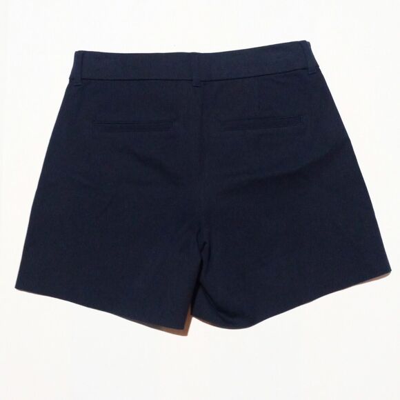 Old Navy High Rise Pixie Trouser Shorts-Size 2-Navy-No Show Pockets-Classic - Picture 5 of 10